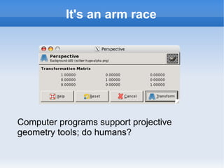 RANSAC: matching of keypoints pairs