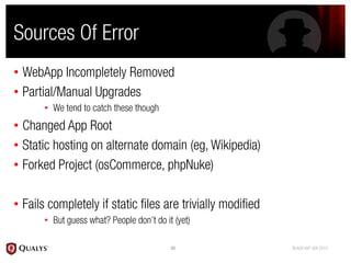 Blind elephant   black hat 2010 v2