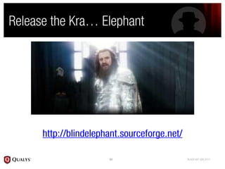 Blind elephant   black hat 2010 v2