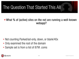 Blind elephant   black hat 2010 v2