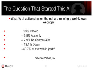 Blind elephant   black hat 2010 v2