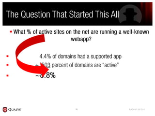 Blind elephant   black hat 2010 v2