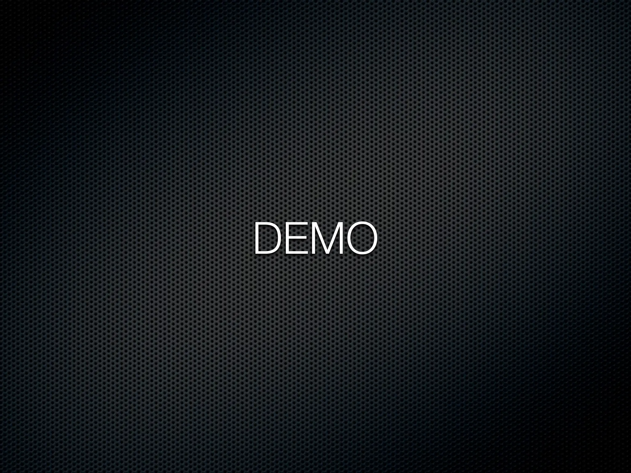DEMO
 