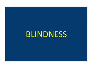 BLINDNESS
 