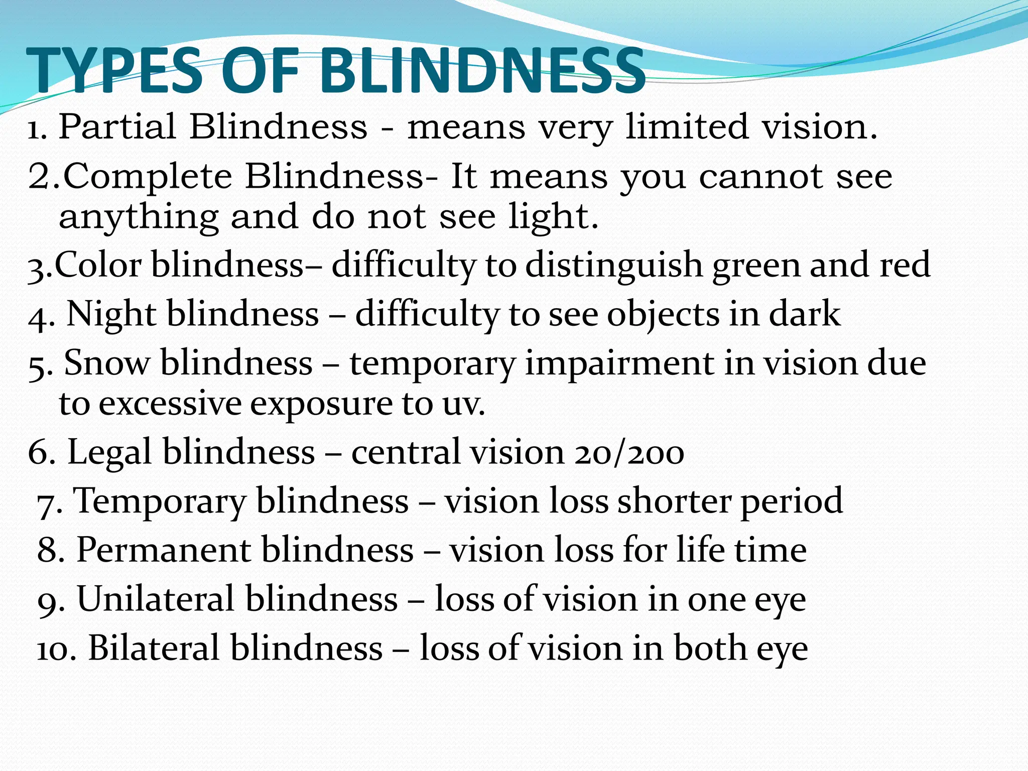 Blindness Medical & Surgical Nursing.pptx