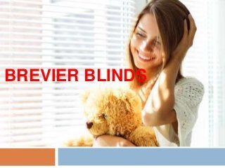 BREVIER BLINDS
 