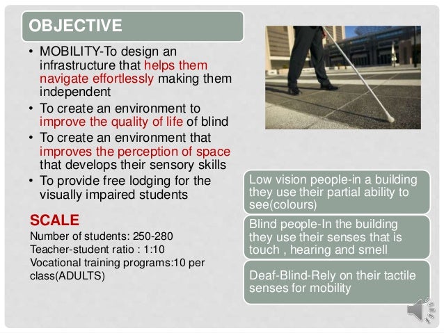 Research about blind image