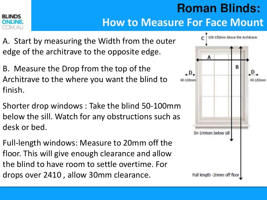 How to Measure Blinds
