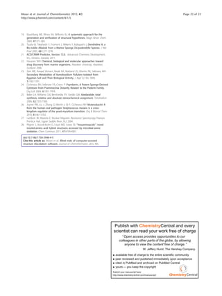 Blind trials of computer-assisted structure elucidation software | PDF