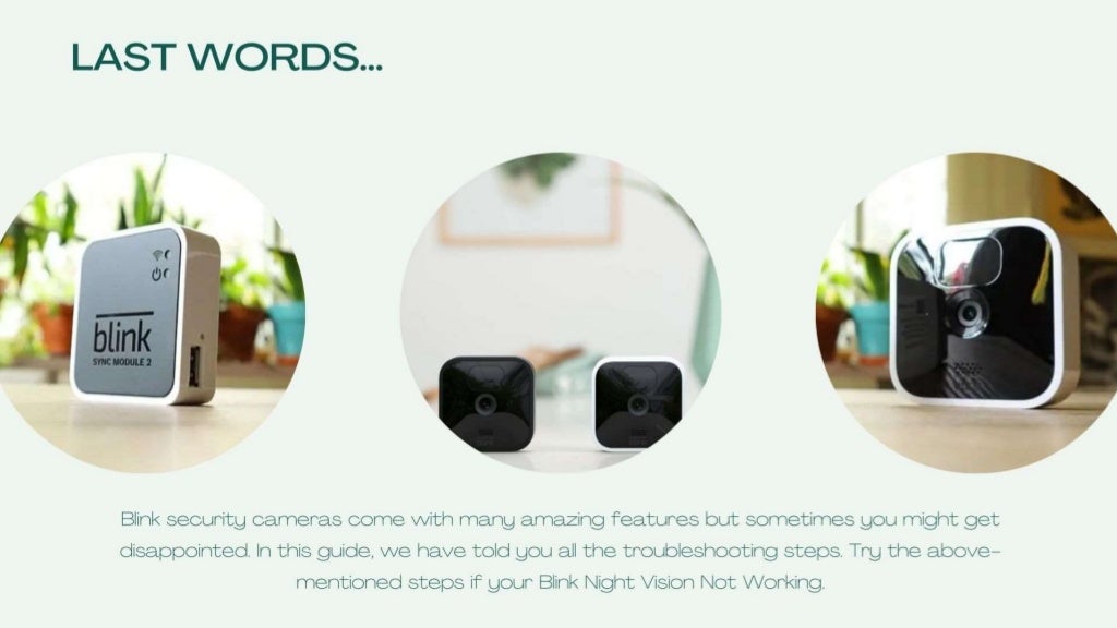 Blink Camera Night Vision Not Working? 1-8057912114 Blink Phone Number.ppt