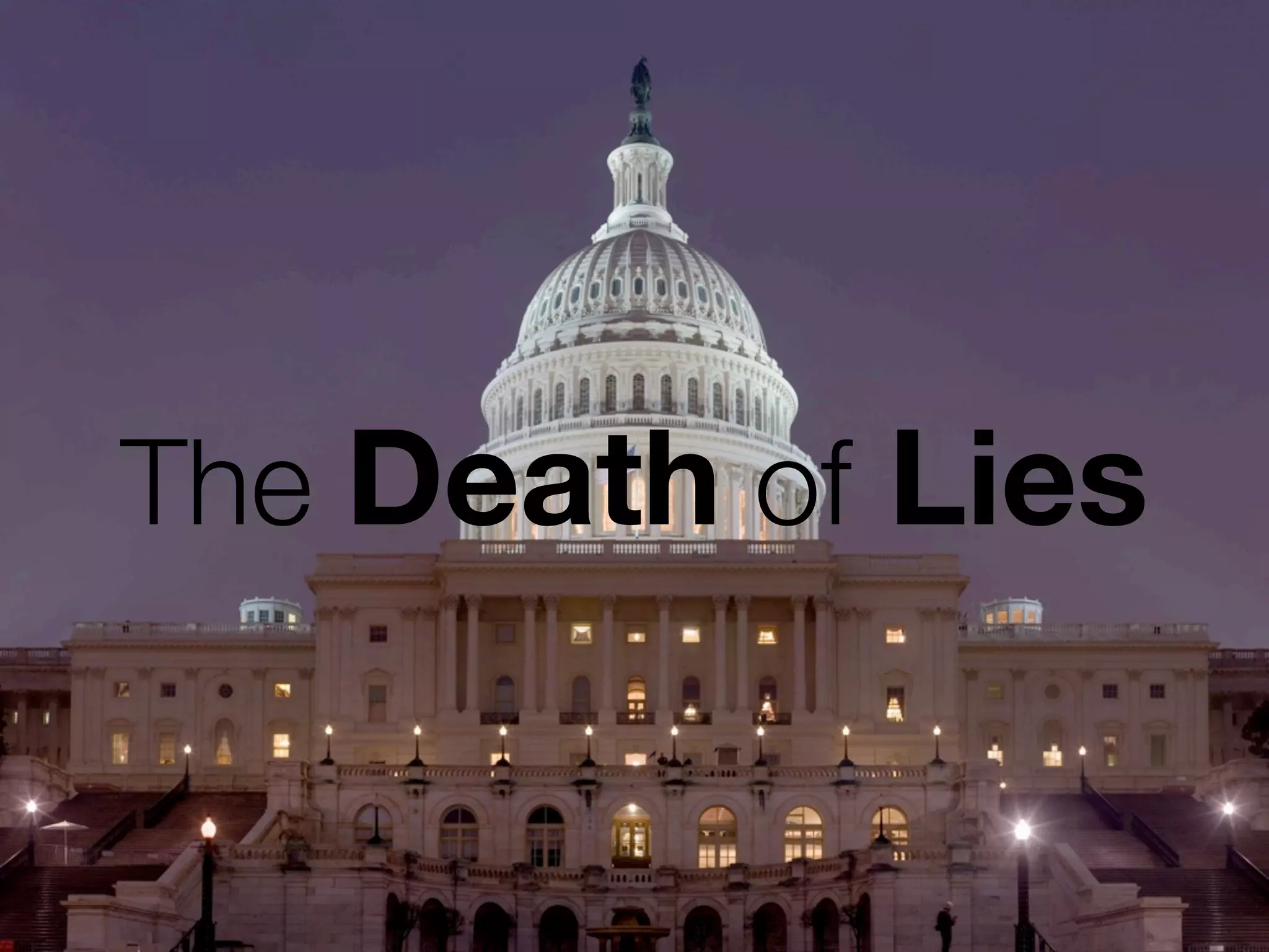 The Death of Lies
 