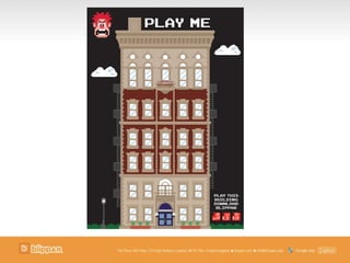 PLAY THis
BUILDING
DOWNLOAD
BLIPPAR
PLAY Me
©2012 Disney
!"#$%&'()!"#) &*+%,'()$%&'()) $#-),.()***
+'%/()+,%-../0+1%,2%'30!/-.
01)2%')3!)4()456) &"%0'%5)-6()7-/8) *02')0/%,5%5)-6()****
7+,+28%5)2+9%()449550:04;955<<) &"%0'%5)#,()=5>4=>4=) *02')0/%,5)#,()****
:;; :;;
:;; :;;
WIR Bliappr Building Wrap AW 5.indd 1 21/12/2012 15:51
 