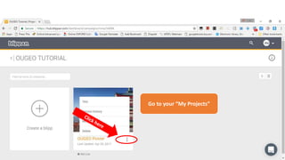 Blippar Assignment.pdf Blippar tutorial ブリッパーチュートリアル | PPTX