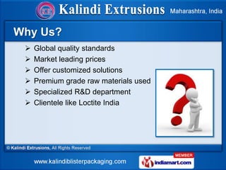 Why Us?
    Global quality standards
    Market leading prices
    Offer customized solutions
    Premium grade raw ma...