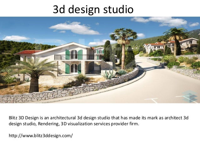 architect 3d design studio visualization services