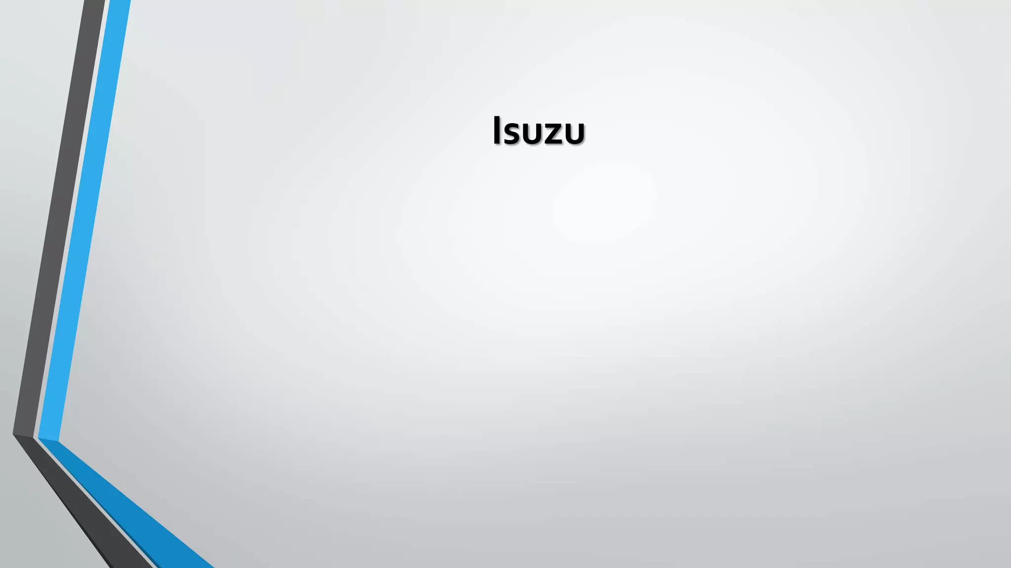 Isuzu
 