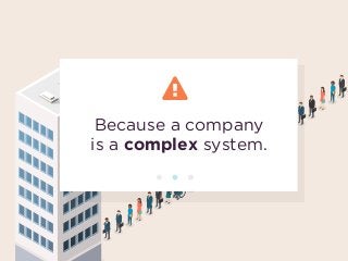 Because a company  
is a complex system.
 