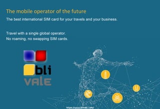 International BLIVALE SIM Card for travels and business