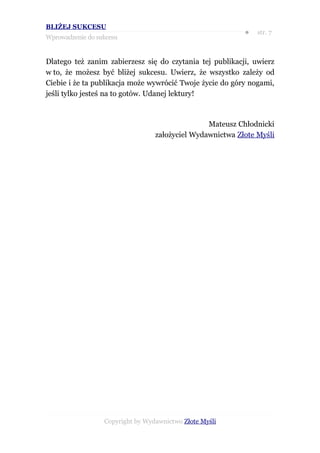Blizej Sukcesu