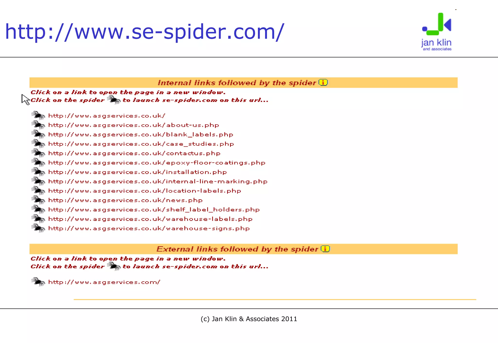 http://www.se-spider.com / 