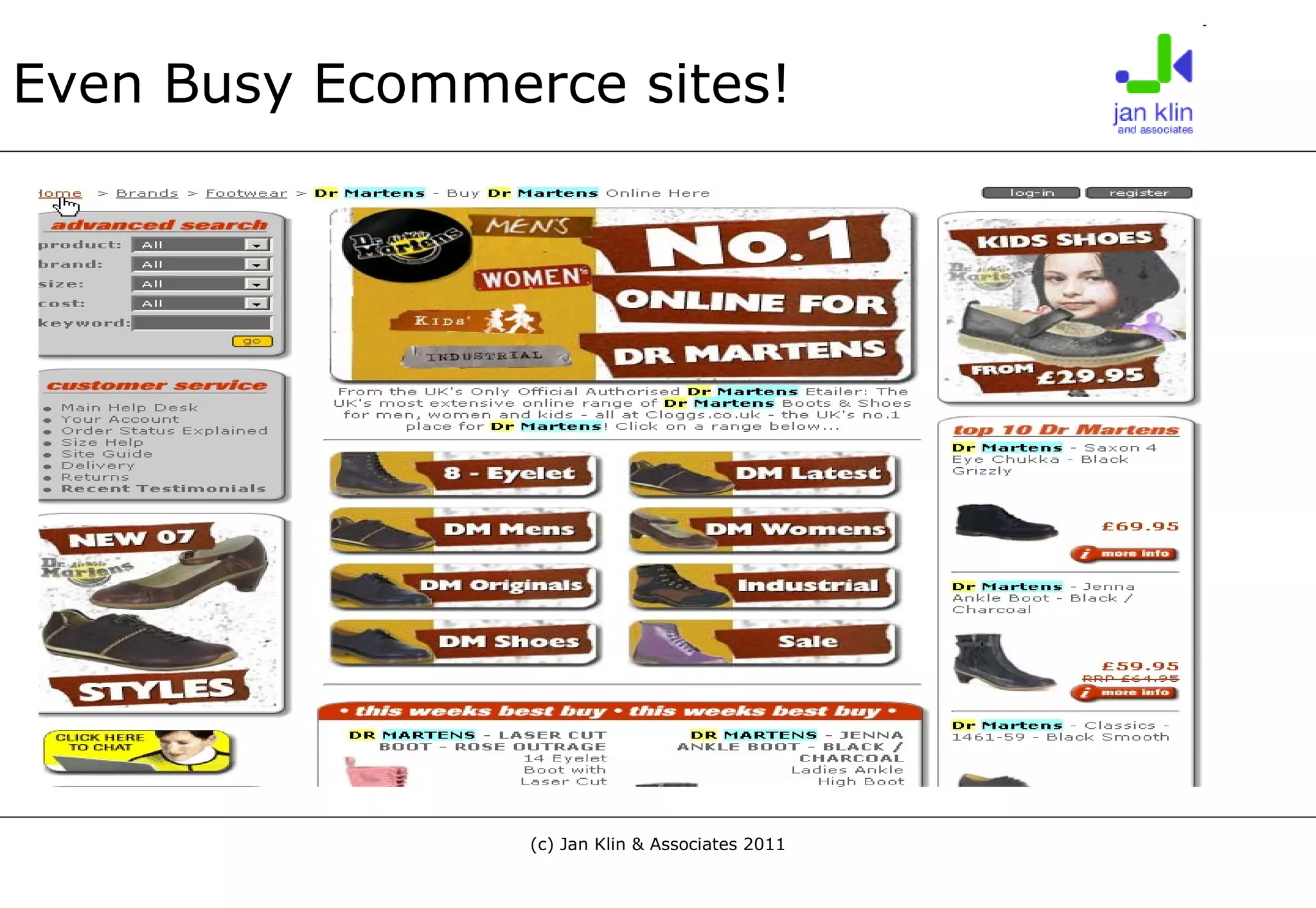 Even Busy Ecommerce sites! 