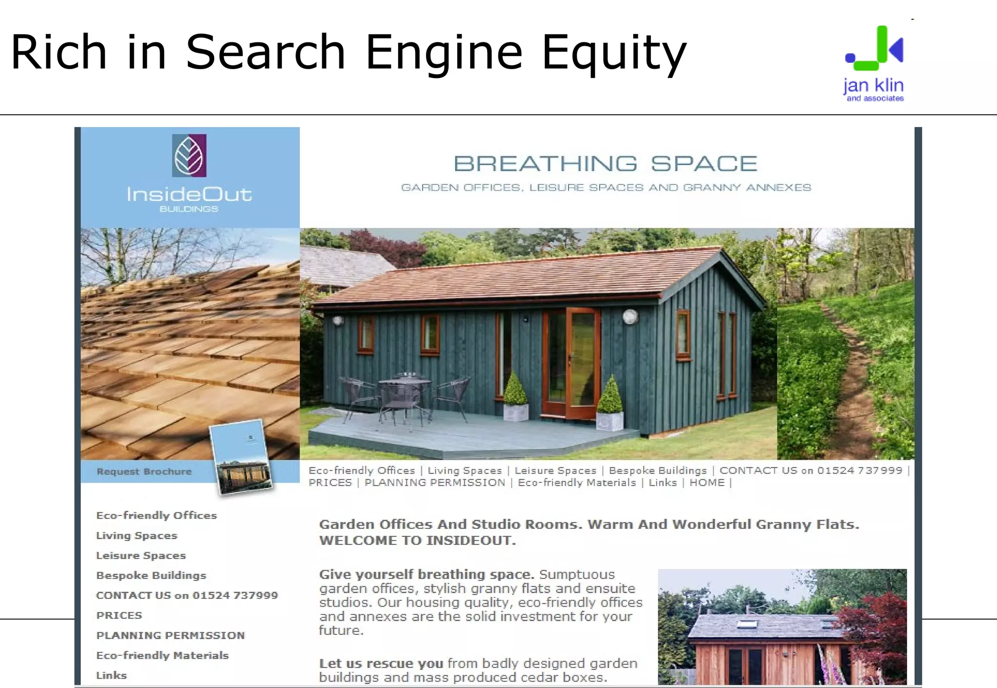 Rich in Search Engine Equity 