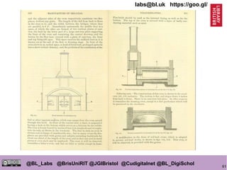 61
@BL_Labs @BrisUniRIT @JGIBristol @Cudigitalnet @BL_DigiSchol
labs@bl.uk https://goo.gl/
 