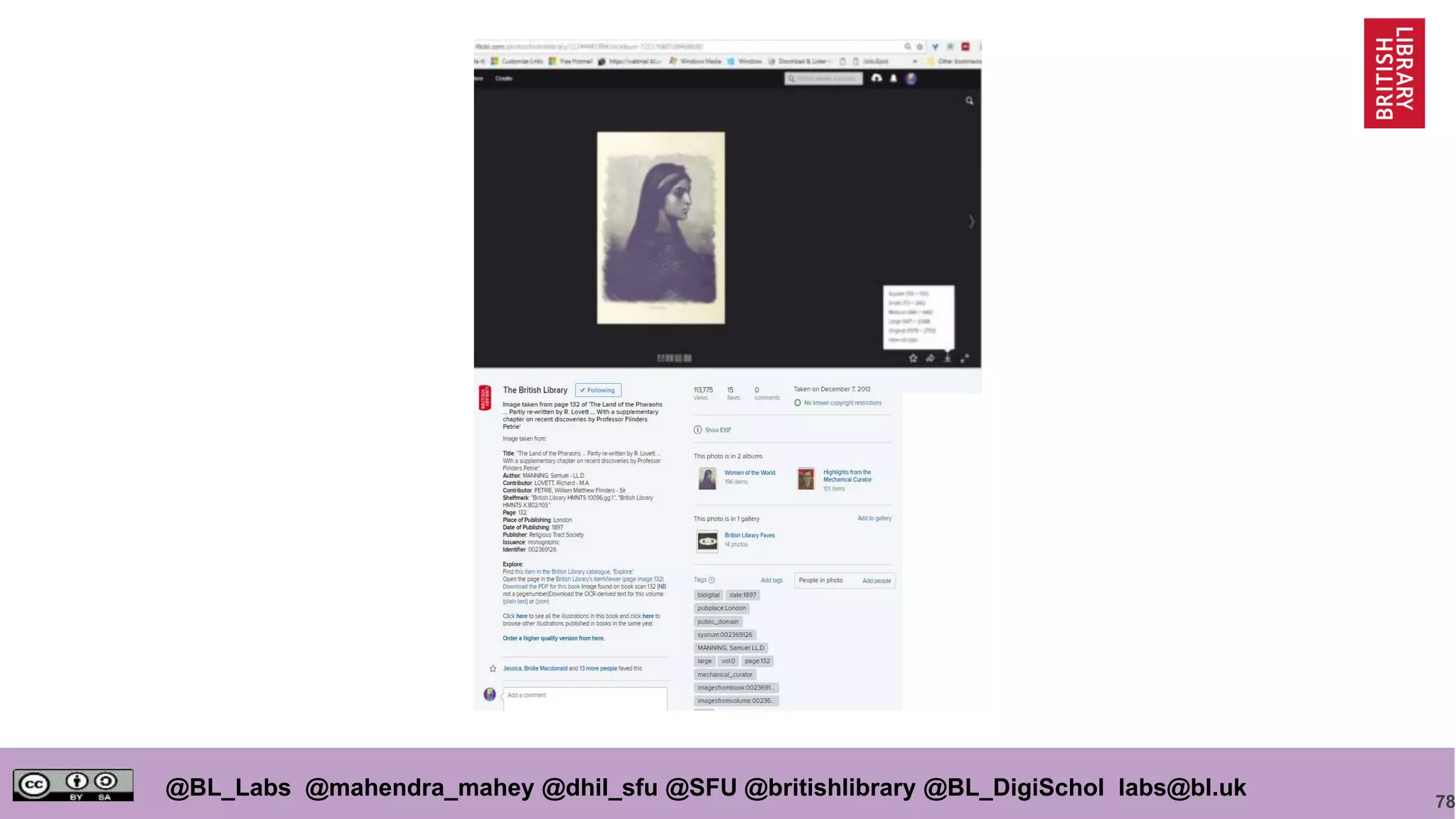 78
@BL_Labs @mahendra_mahey @dhil_sfu @SFU @britishlibrary @BL_DigiSchol labs@bl.uk
 