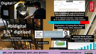 BL Labs Presentation at Open Science Infrastructures for Big Cultural Data