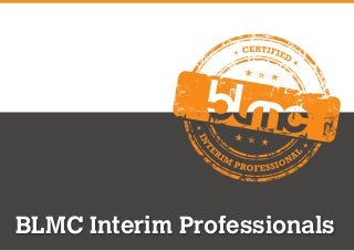 BLMC Interim Professionals
 