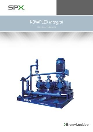 NOVAPLEX Integral
Process Diaphragm Pumps
 
