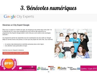3. Bénévoles numériques
16
 