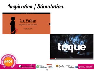 Inspiration / Stimulation
19
 