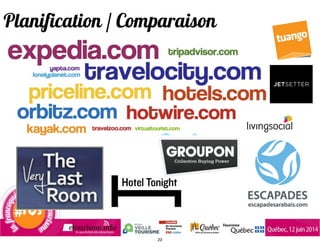 Planification / Comparaison
22
 