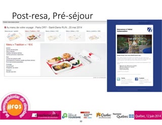 Post-­‐resa,  Pré-­‐séjour
30
 