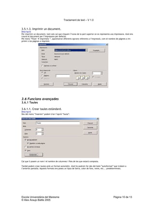 Curs Ofimàtica 2004-2005. Bloc OOText