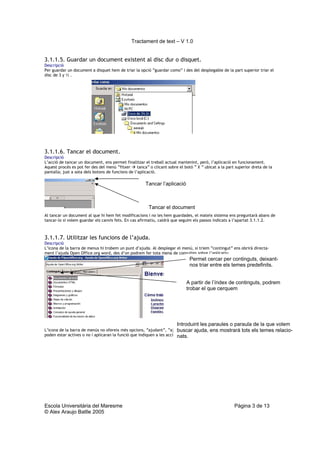 Curs Ofimàtica 2004-2005. Bloc OOText