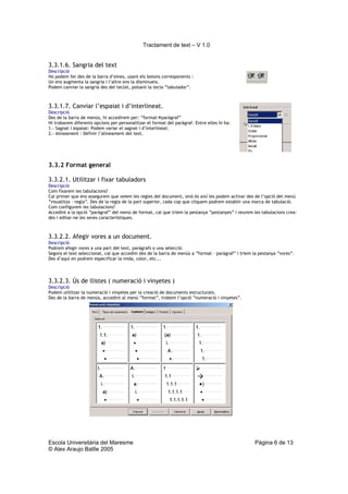 Curs Ofimàtica 2004-2005. Bloc OOText