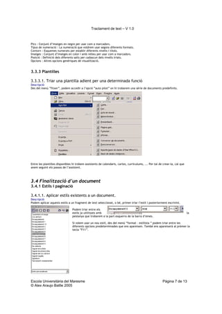 Curs Ofimàtica 2004-2005. Bloc OOText