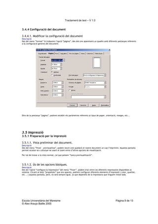 Curs Ofimàtica 2004-2005. Bloc OOText