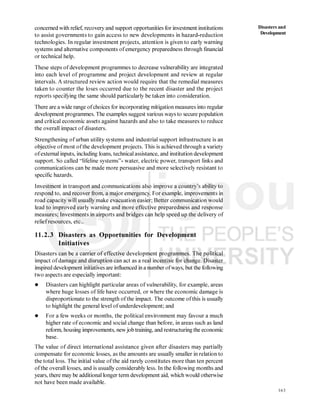 Block 3 Interrelationship Between Disaster And Development Pdf