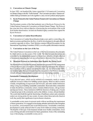 Block 3 Interrelationship Between Disaster And Development Pdf