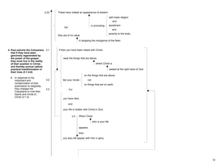 Block Diagrams Colossians (Rev.2) | PPT