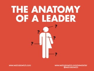 The Anatomy of a Leader