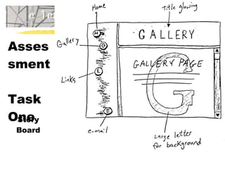 Assessment  Task One Story Board 