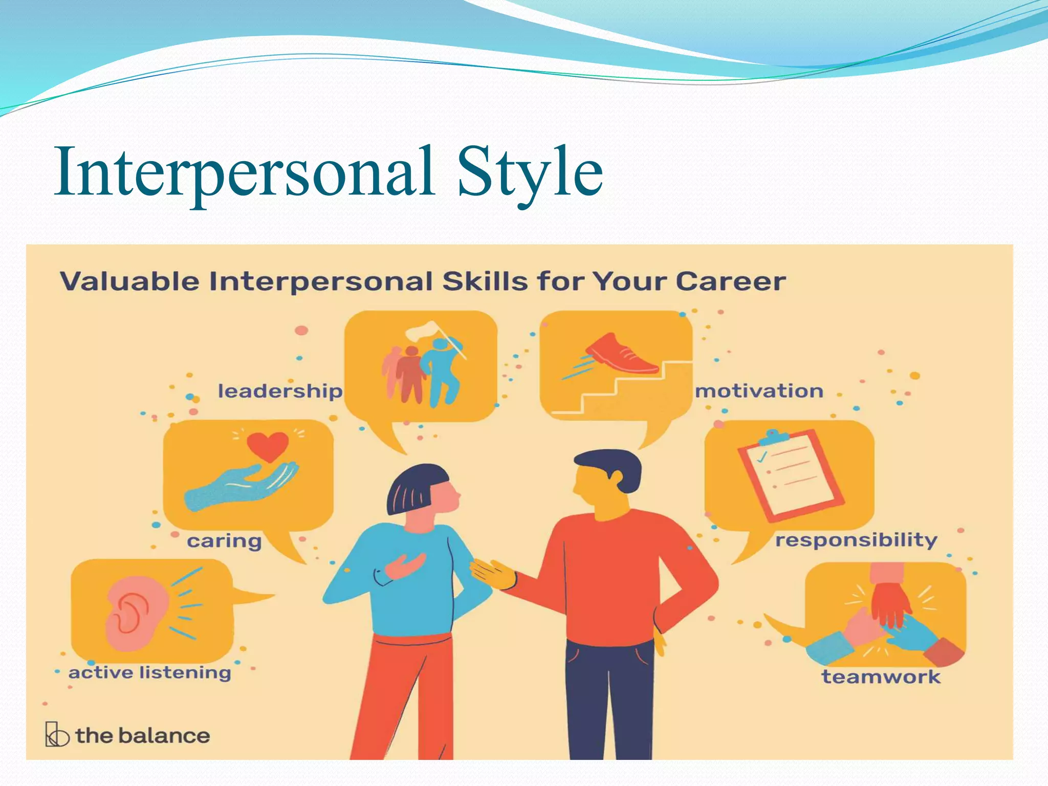 Interpersonal Style
 