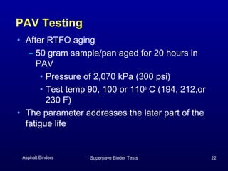 Pav Binder Testing Block 4 SP 14 | PPT