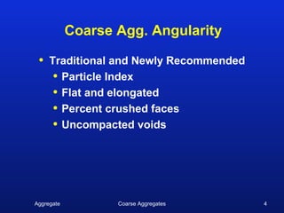 Block 8 coarse aggregate 13 | PPT