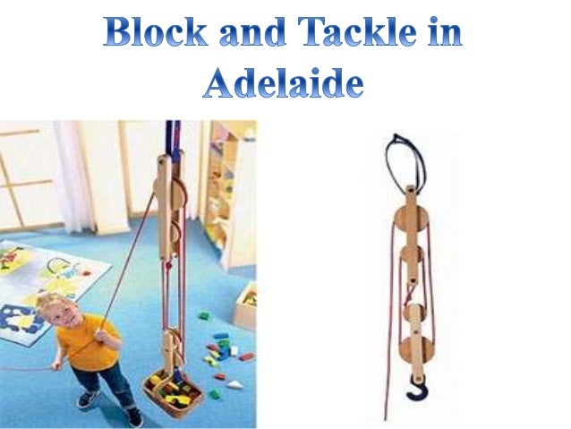 block and tackle hoist system