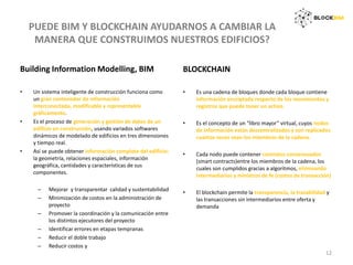 Por qué BlockBim?- Ptación para Instituto Zigurat España